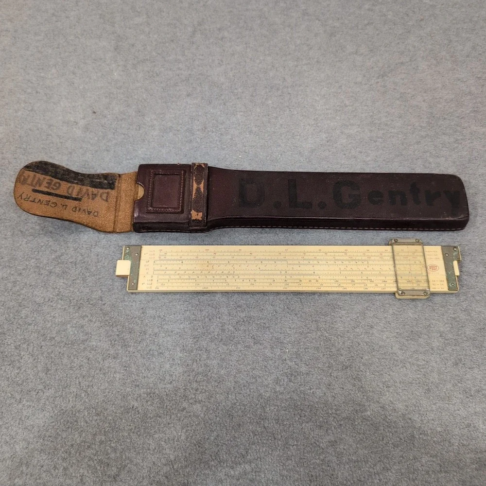 Frederick Post Co Versalog Slide Rule Cat No 1460 Vintage Engineering Math Tool - Picture 4 of 7